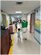 Planting a special flower for a mom taking care of her terminally ill son.